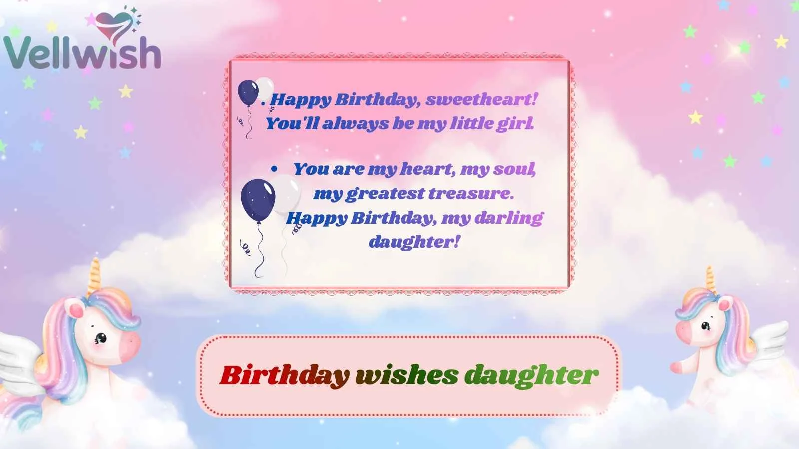 Birthday wishes daughter