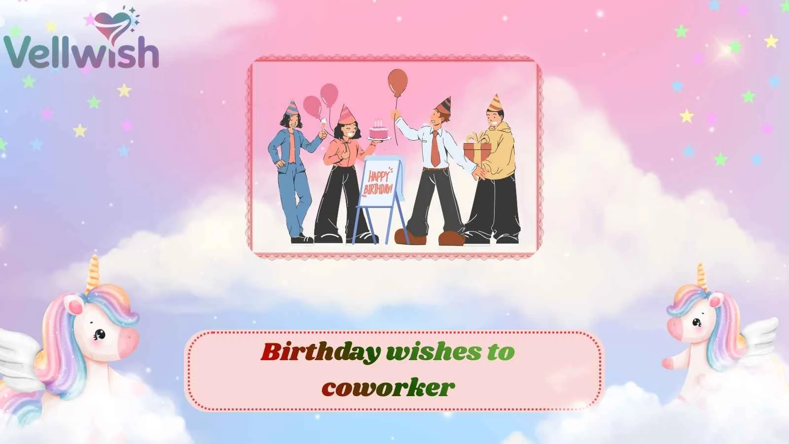 Birthday wishes to coworker
