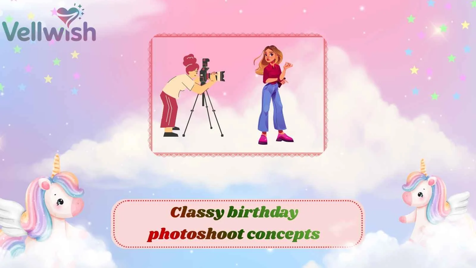 Classy birthday photoshoot concepts