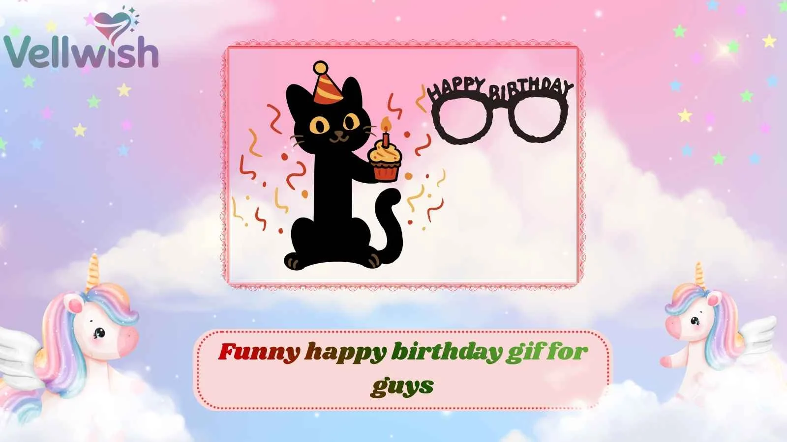 Funny happy birthday gif for guys