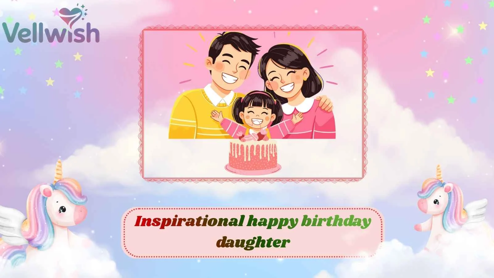 Inspirational happy birthday daughter