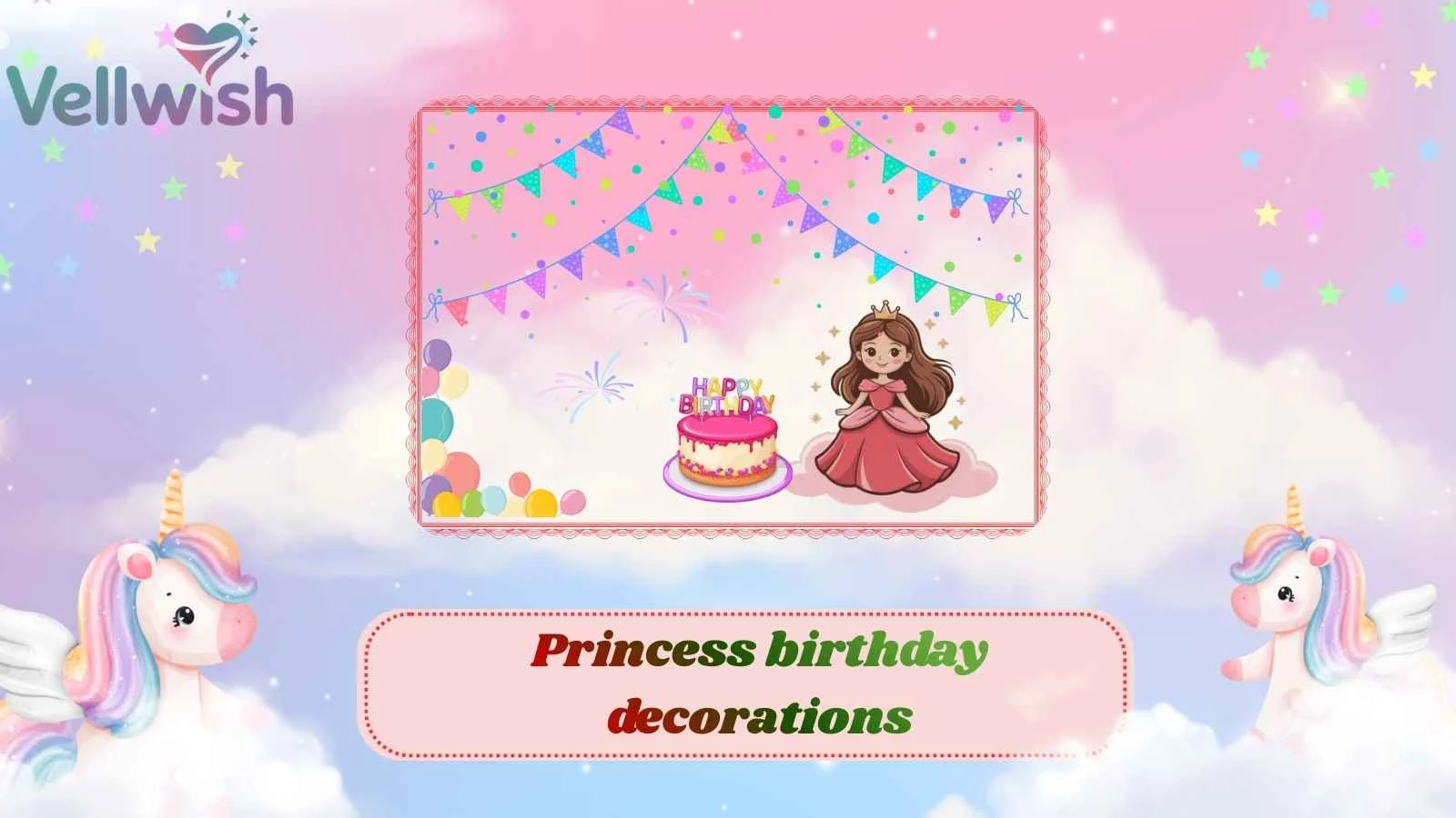 Princess birthday decorations