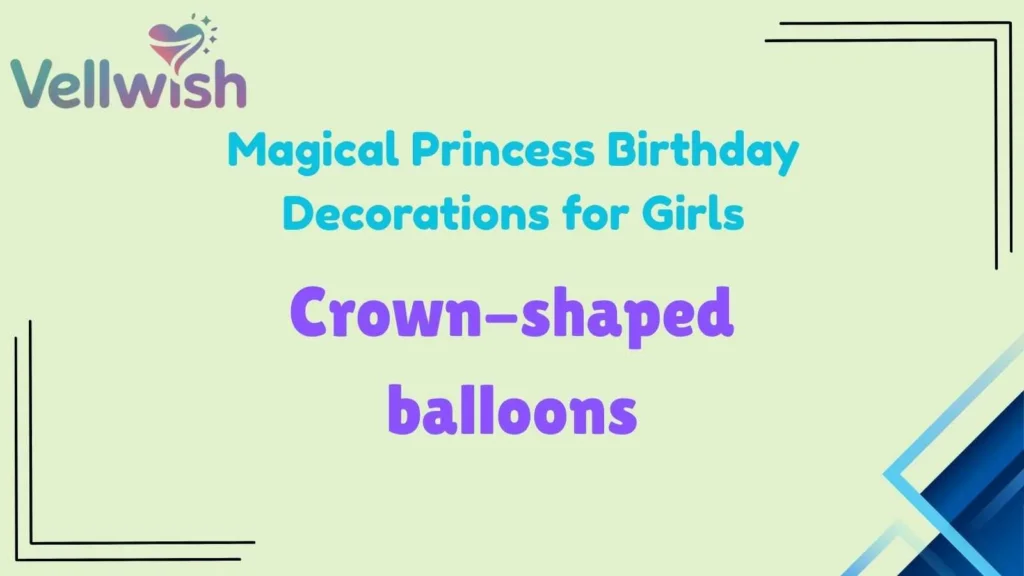 Magical Princess Birthday Decorations for Girls